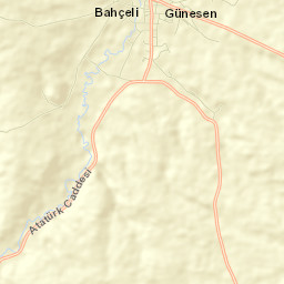 Sarız Street Map