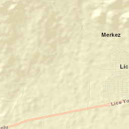 Lice Street Map