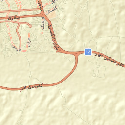 Ahar Street Map