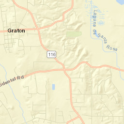 Graton Street Map