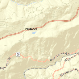 Pioneer Street Map