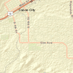 501-513 South Raynolds Avenue, Cañon City Street Map