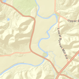 Byrnes Mill Street Map