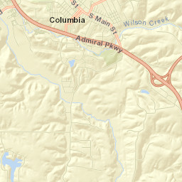 Columbia Street Map