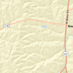 New Castle Street Map