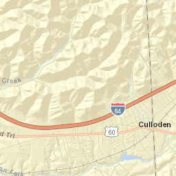 Culloden Street Map
