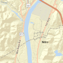 Nitro Street Map
