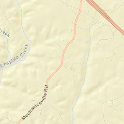 Mechanicsville Street Map
