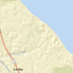 Lusby Street Map