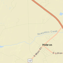 Hebron Street Map