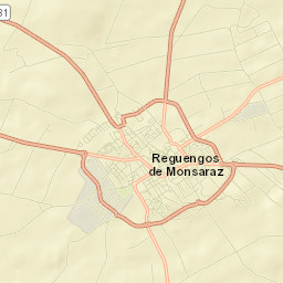 Reguengos de Monsaraz Street Map