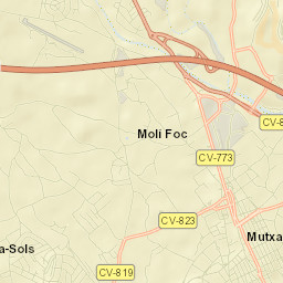 Mutxamel Street Map