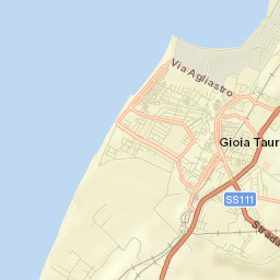 Gioia Tauro Street Map