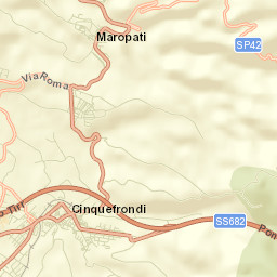 Anoia Superiore Street Map