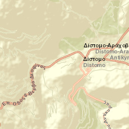 Dístomo Street Map