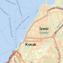 Konak Street Map