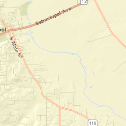 Sebastopol Street Map