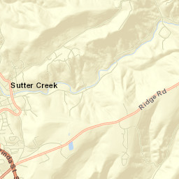 Sutter Creek Street Map
