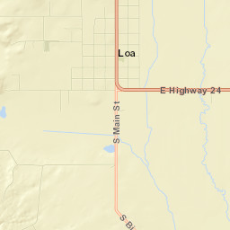 Loa Street Map