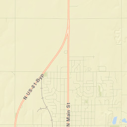 McPherson County Street Map