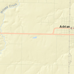 Adrian Street Map