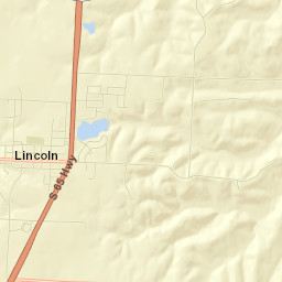 Lincoln Street Map