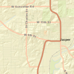 Jasper Street Map