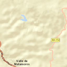Valle de Matamoros Street Map