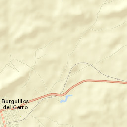 Burguillos del Cerro Street Map