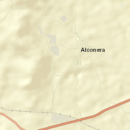 Alconera Street Map