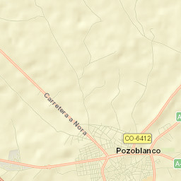 Pozoblanco Street Map