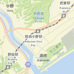 Higashimatsushima Street Map