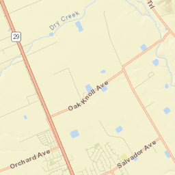 5100-5240 Saint Helena Highway, Napa, CA  Street Map