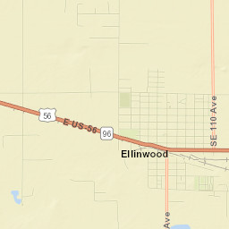 Ellinwood Street Map