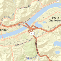 South Charleston Street Map