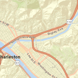 Charleston Street Map