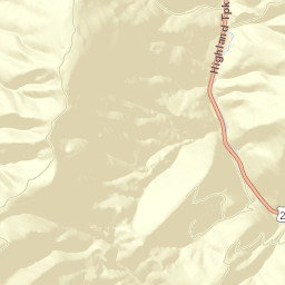 Highland County Street Map