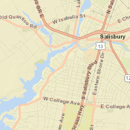 Salisbury Street Map