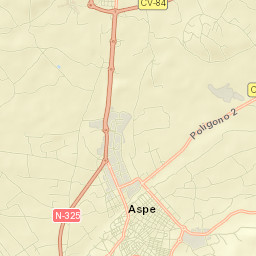 Aspe Street Map
