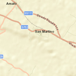 San Martino Street Map
