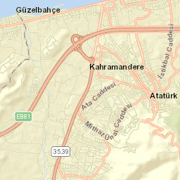 Güzelbahçe Street Map