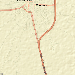 Derinkuyu Street Map