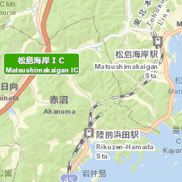 Matsushima Street Map