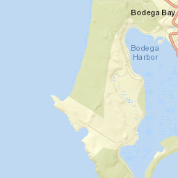 Bodega Bay Street Map