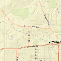 Mount Vernon Street Map