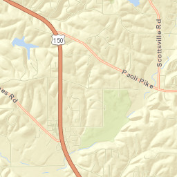 Floyd County Street Map