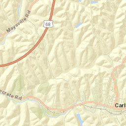 Carlisle Street Map