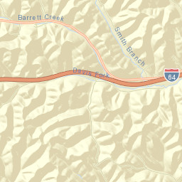 Carter County Street Map
