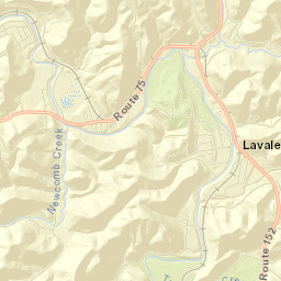 Lavalette Street Map