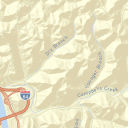 Coal Fork Street Map